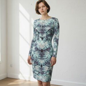 Presley Skye Long Sleeve Bodycon Dress Size S